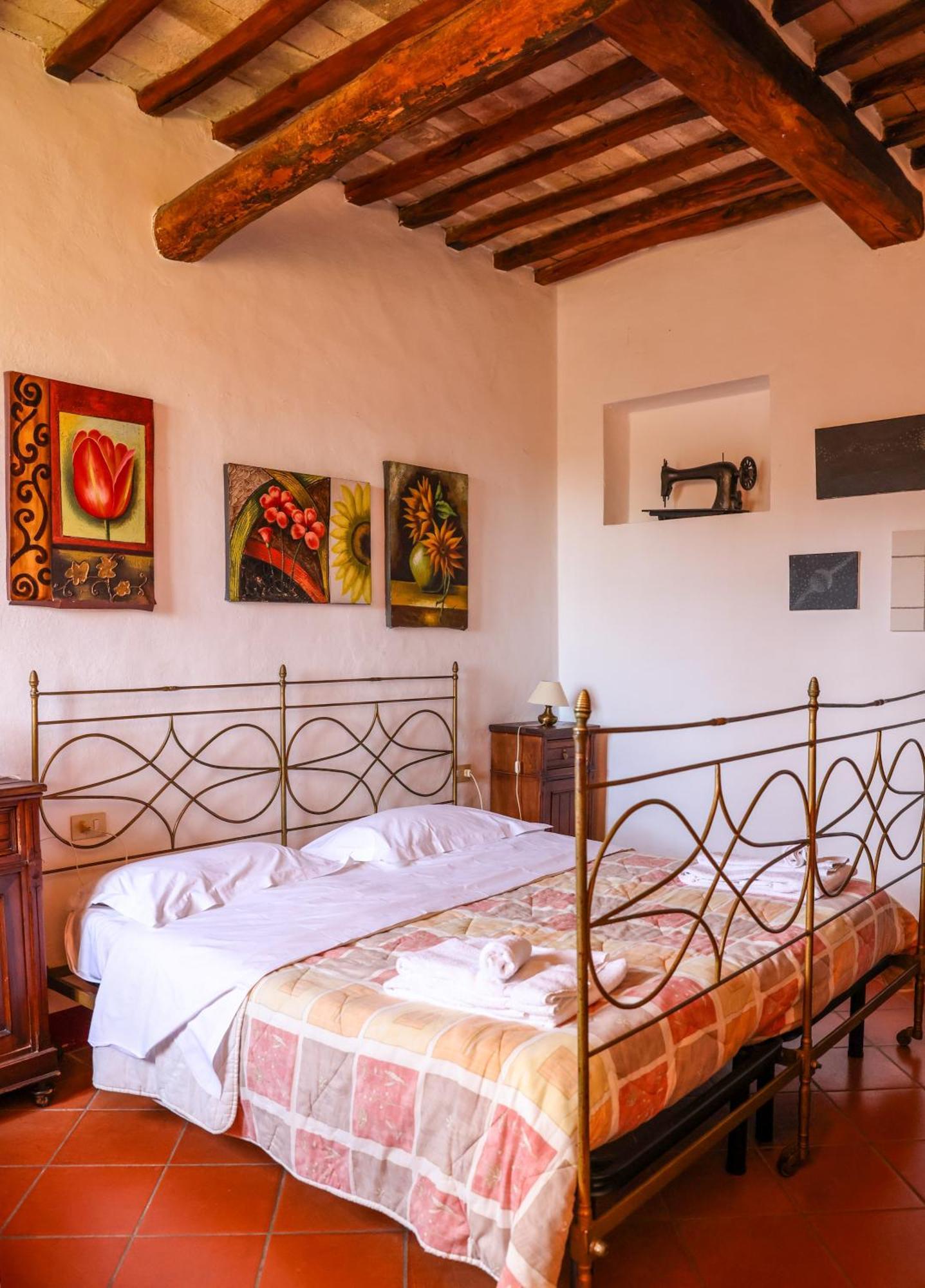 Bio-Agriturismo La Ginestra Сан-Кашіано-ін-Валь-ді-Пеза Екстер'єр фото