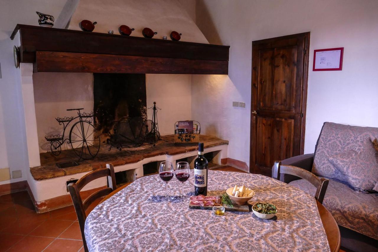 Bio-Agriturismo La Ginestra Сан-Кашіано-ін-Валь-ді-Пеза Екстер'єр фото